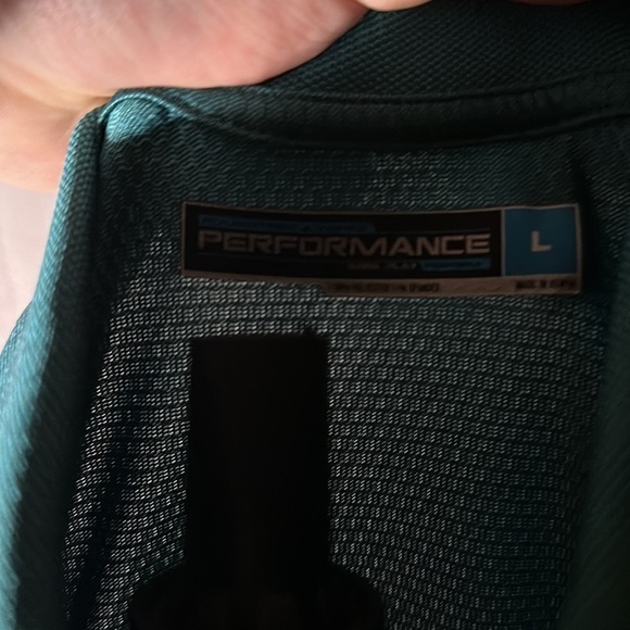 Men’s Roundtree & Yorke Blue Performance Polo. Size Large - Picture 4 of 4